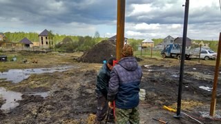 Заказать монтаж винтовых свай в Кушва - цена под ключ с доставкой от 1840 шт